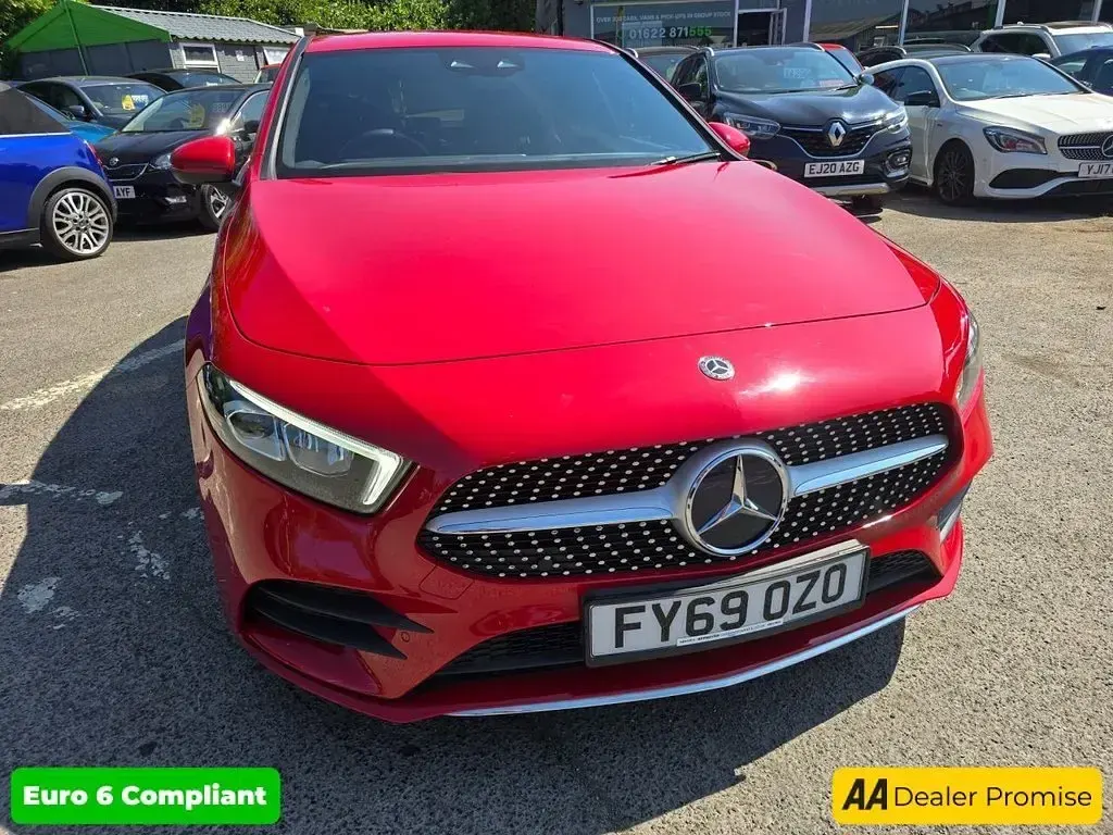 Used Mercedes A180 Executive 116 HP (85 kW) 2019 Red Hatchback