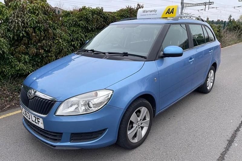 Blue Used 2013 Skoda Fabia SE Estate | £2,700 (Good price) - Image 1/1