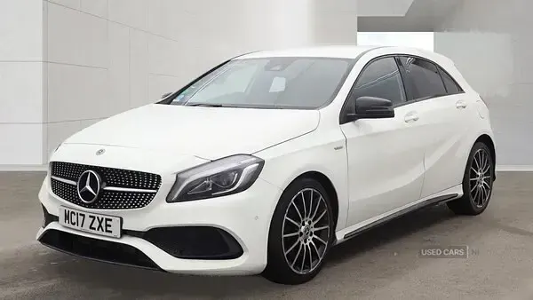 Used Mercedes A200 134 HP (98 kW) 2017 White Hatchback