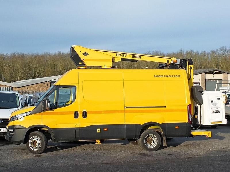 Used Iveco Daily 170 HP (125 kW) 2016 Yellow Van