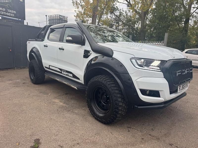 White Used 2016 Ford Ranger Limited Pickup | £11,990 (Fair price) - Image 1/4