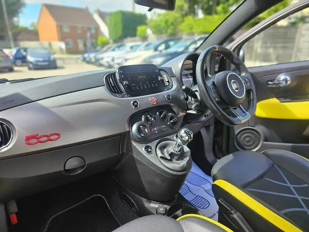 Used Fiat 500 S 69 HP (50 kW) 2018 Green Hatchback