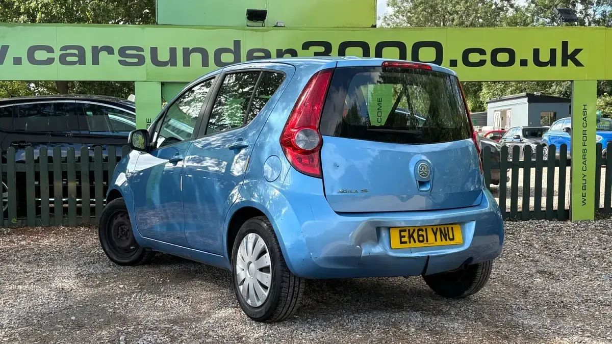 Used Vauxhall Agila S 2011 Blue MPV