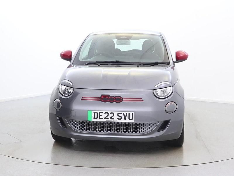 Used Fiat 500e Red 86 kW (118 HP) 2022 Grey Hatchback