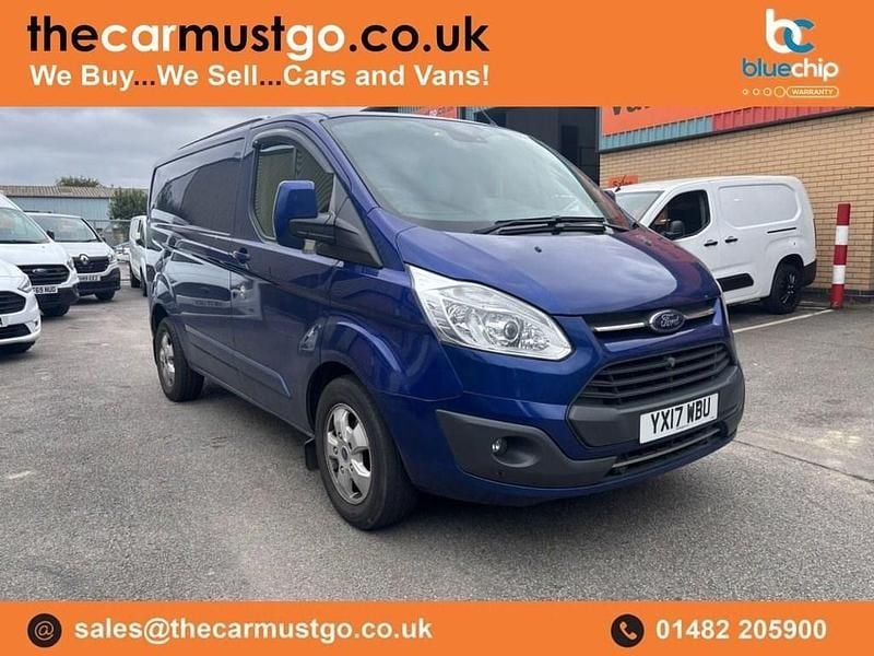 Blue Used 2017 Ford Transit Custom Limited Van | £11,990 (Fair price) - Image 1/4