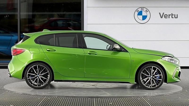 Used BMW M135 Comfort Edition 306 HP (225 kW) 2023 Green Hatchback