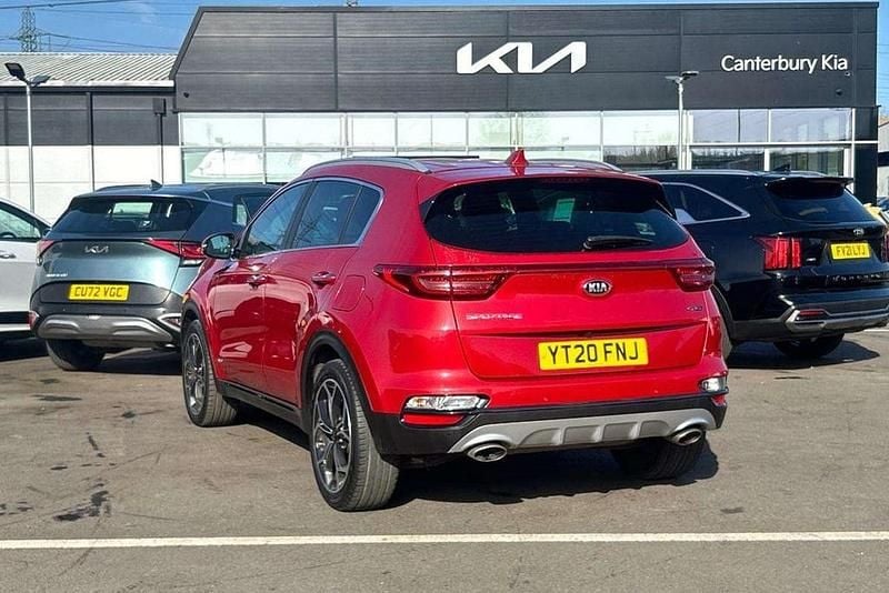 Used Kia Sportage GT-Line 177 HP (130 kW) 2020 White SUV