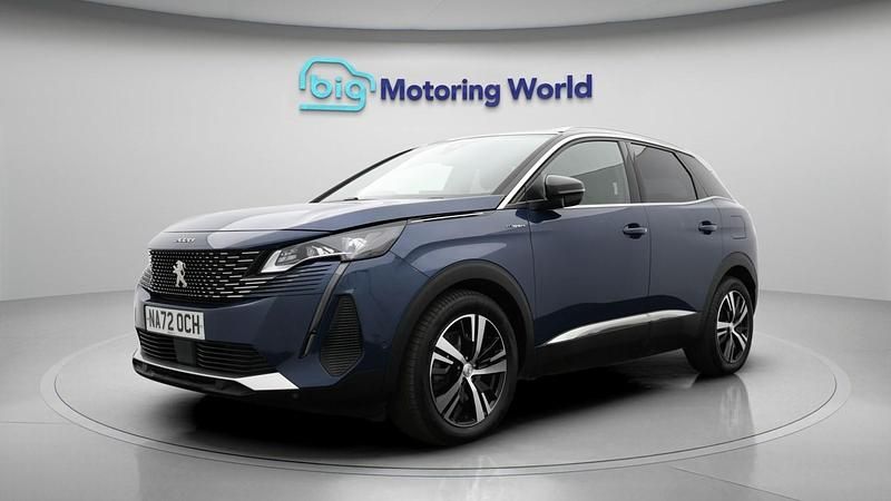Used Peugeot 3008 GT 300 HP (220 kW) 2022 Blue Hatchback