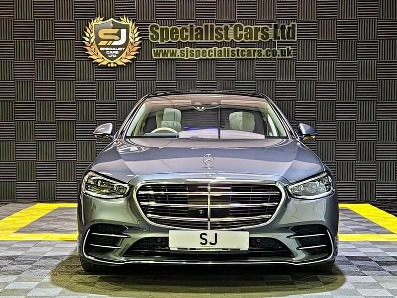 Used Mercedes S500L AMG Line Premium Plus 2021 Grey Sedan