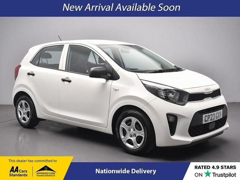 White Used 2023 Kia Picanto Hatchback | £9,950 (Good price) - Image 1/4