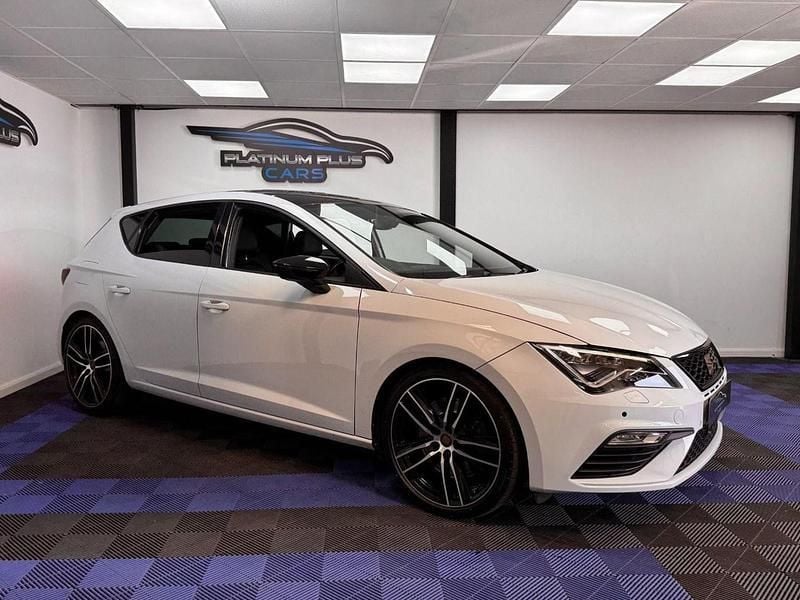 White Used 2019 Cupra Leon Hatchback | £19,500 (Fair price) - Image 1/4