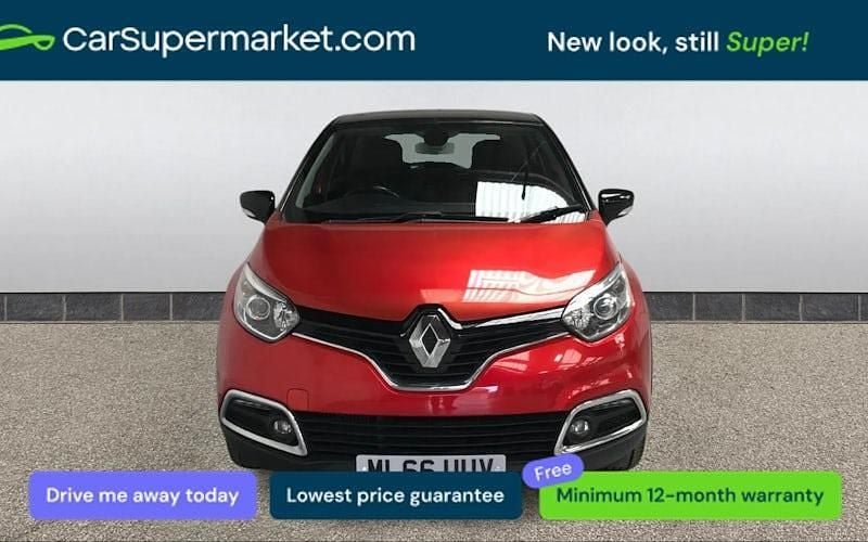Used Renault Captur Dynamique 90 HP (66 kW) 2016 Red/black SUV