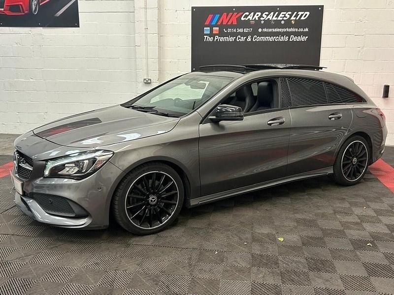 Used Mercedes CLA220 Shooting Brake AMG line 177 HP (130 kW) 2018 Grey Estate