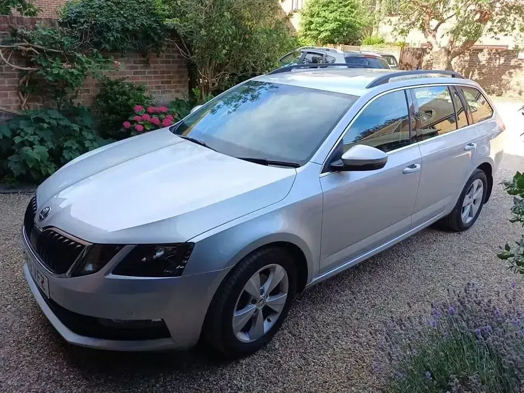 Used Skoda Octavia SE Technology 116 HP (85 kW) 2019 Silver Estate