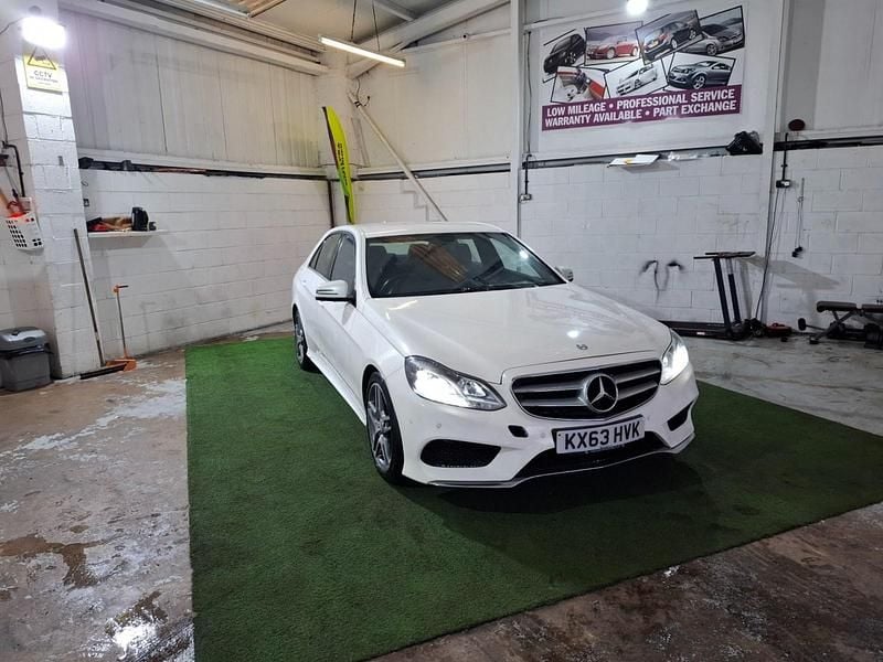 White Used 2013 Mercedes E300 AMG Sedan | £5,995 (Good price) - Image 1/4