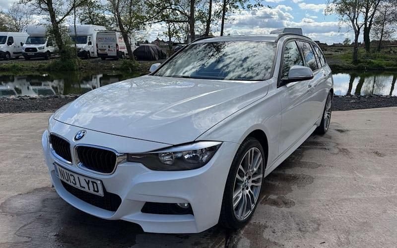 Used BMW 320 M Sport 184 HP (135 kW) 2013 White Estate
