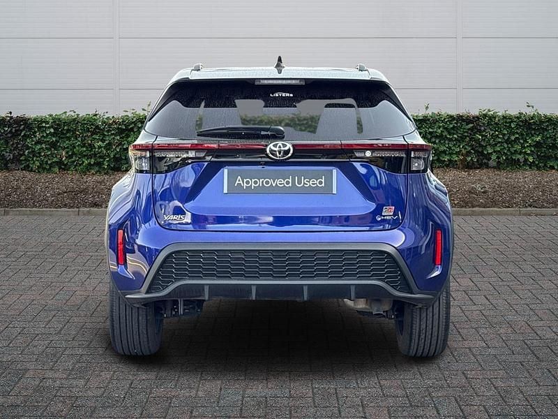 Used Toyota Yaris Hybrid Sport 2025 Blue Hatchback