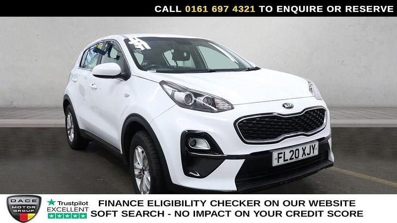 Used Kia Sportage 130 HP (95 kW) 2020 White SUV