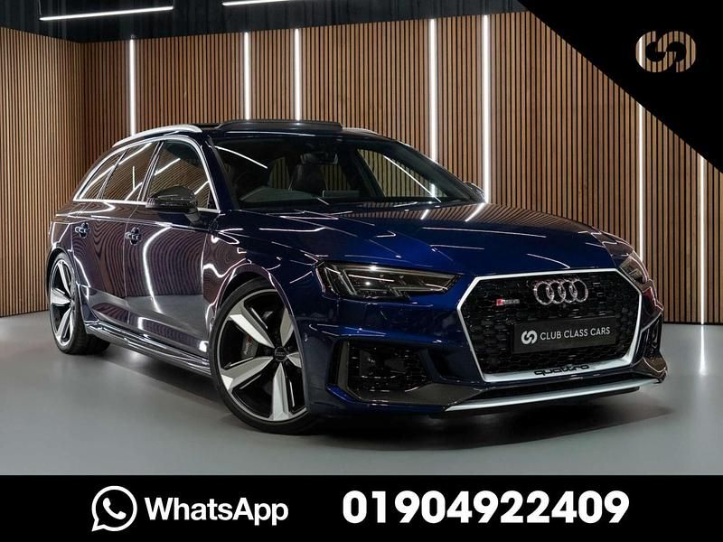 Used Audi RS4 Advanced Plus 450 HP (330 kW) 2018 Blue Estate