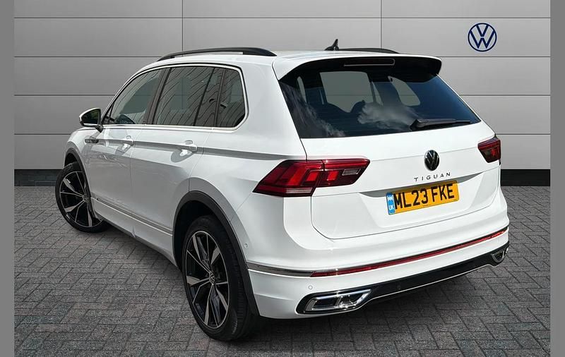Used VW Tiguan R-line 150 HP (110 kW) 2023 White SUV