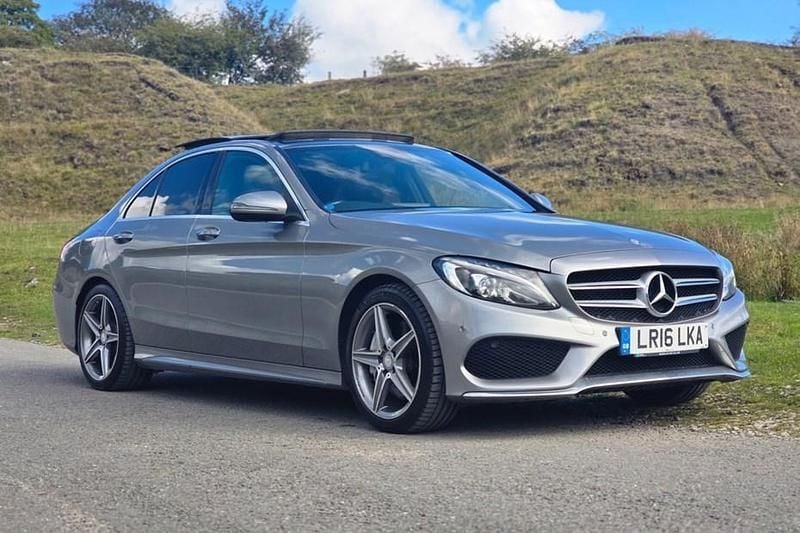 Silver Used 2016 Mercedes C300 AMG Line Premium Plus Sedan | £9,995 (Super price) - Image 1/1