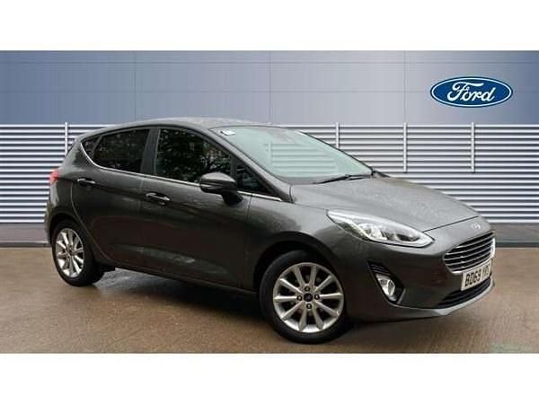 Grey Used 2019 Ford Fiesta Titanium Hatchback | £8,654 (Good price) - Image 1/4