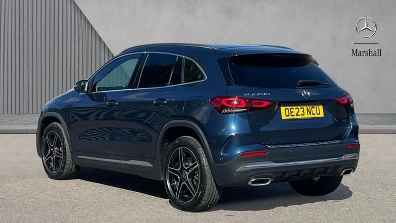 Used Mercedes GLA250 Executive 218 HP (160 kW) 2023 Denim blue metallic SUV