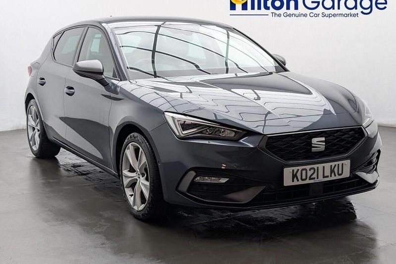 Grey Used 2021 Seat Leon FR Hatchback | £12,350 (Fair price) - Image 1/1