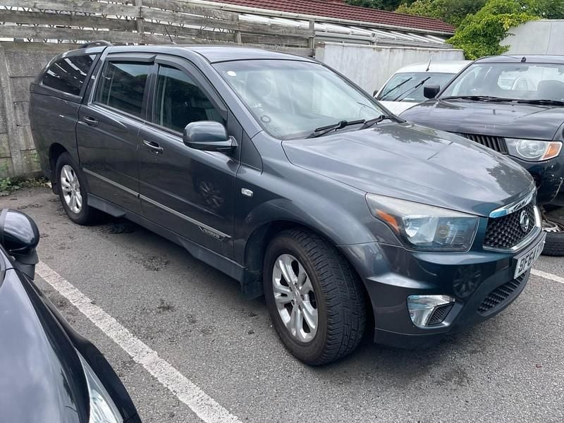 Used Ssangyong (KGM) Korando 2014 Grey Pickup