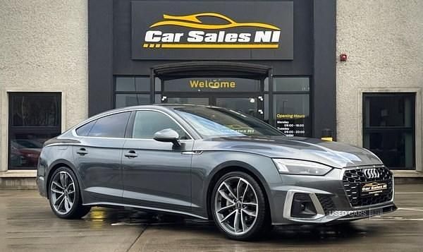 Used Audi A5 S-Line 202 HP (148 kW) 2022 Grey Coupe