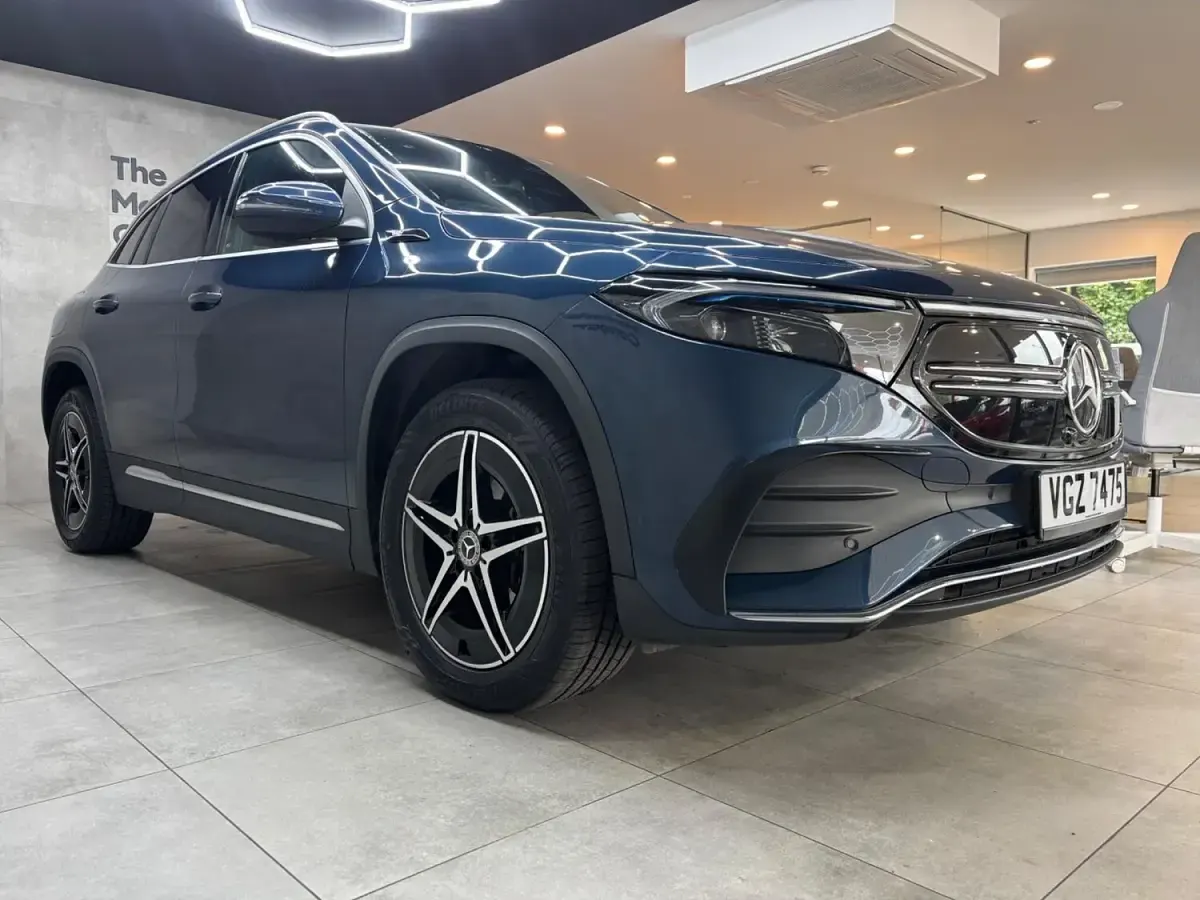 Used Mercedes EQA250 AMG line 139 kW (190 HP) 2022 Blue SUV