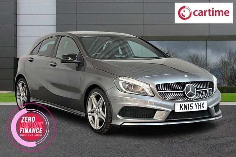 Grey Used 2015 Mercedes A200 AMG Hatchback | £9,750 (Good price) - Image 1/1