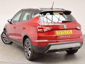 Begagnad Seat Arona XCELLENCE 110 HK (80 kW) 2021 Röd SUV