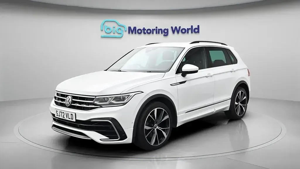 Used VW Tiguan R-line 150 HP (110 kW) 2022 White SUV