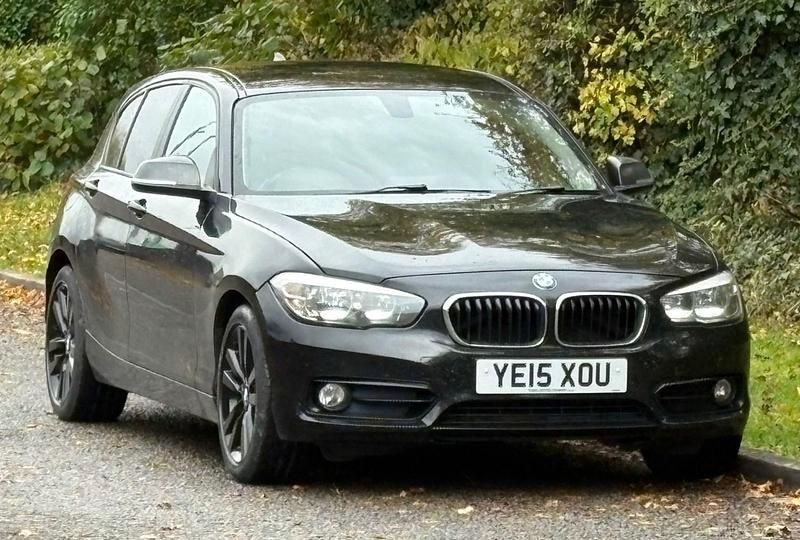 Black Used 2015 BMW 116 Sport Line Hatchback | £4,475 (Fair price) - Image 1/4