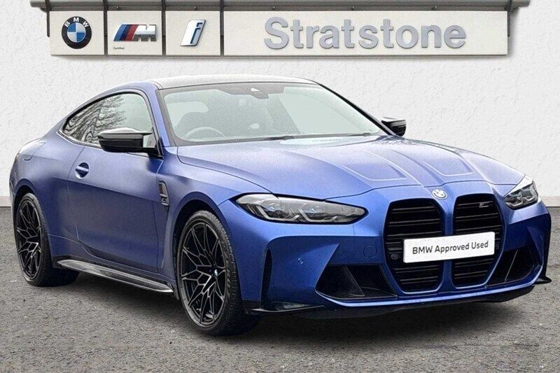 Blue Used 2024 BMW M4 Competition Edition Coupe | £66,950 (Expensive) - Image 1/1