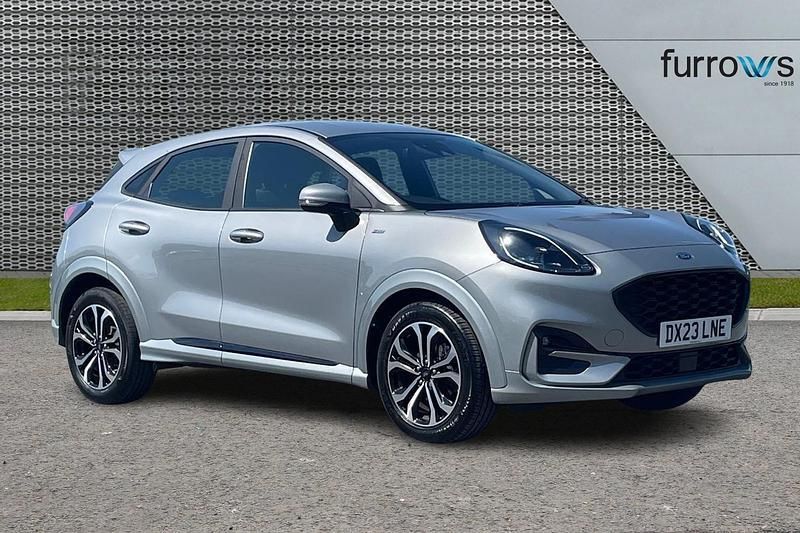 Silver Used 2023 Ford Puma ST-Line Hatchback | £16,295 (Fair price) - Image 1/4