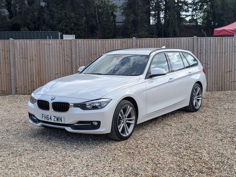 White Used 2015 BMW 320 Sport Line Estate | £7,400 (Good price) - Image 1/4