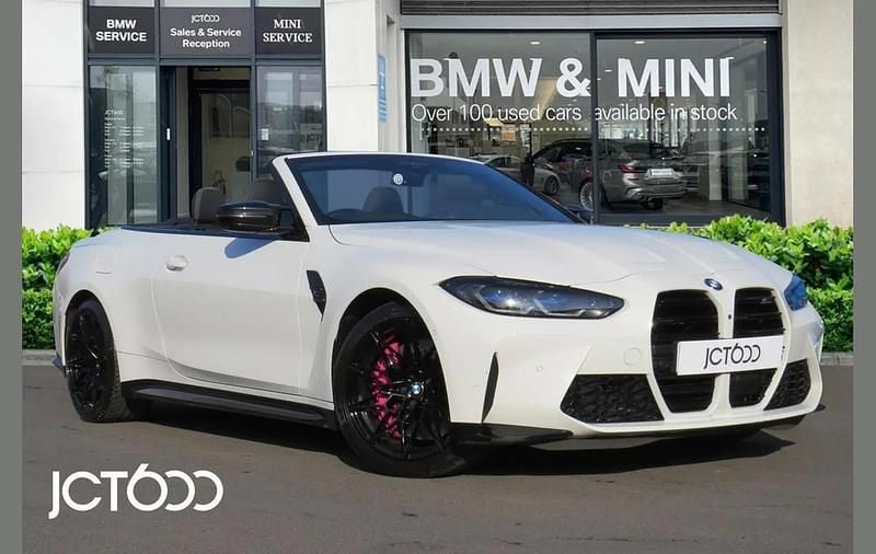 Used BMW M4 Cabriolet Competition Edition 502 HP (369 kW) 2022 White Cabriolet