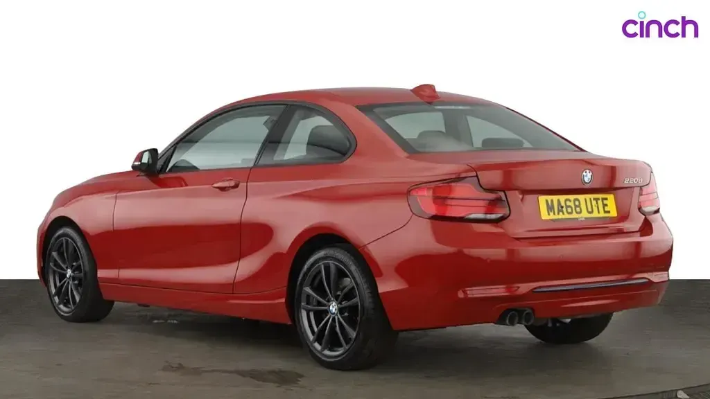 Used BMW 220 Sport Line 2018 Red Coupe