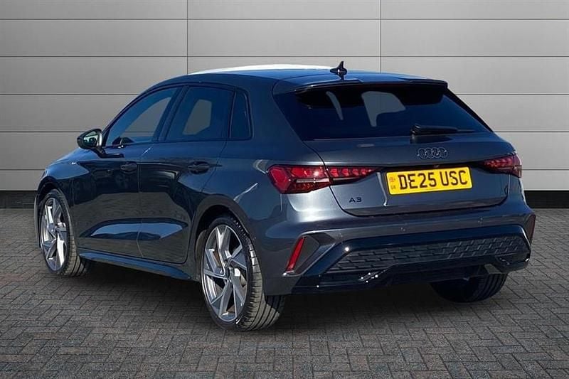 Used Audi A3 Black Edition 150 HP (110 kW) 2025 Grey Hatchback