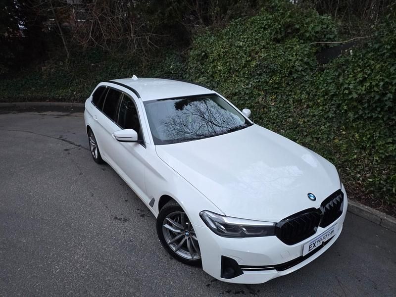 Used BMW 530 2021 White Estate