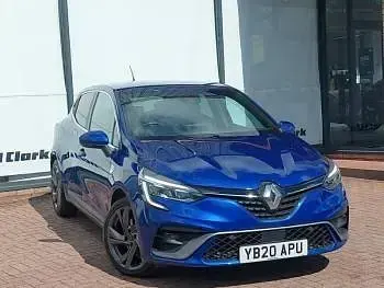 Used Renault Clio RS Line 130 HP (95 kW) 2020 Blue Hatchback