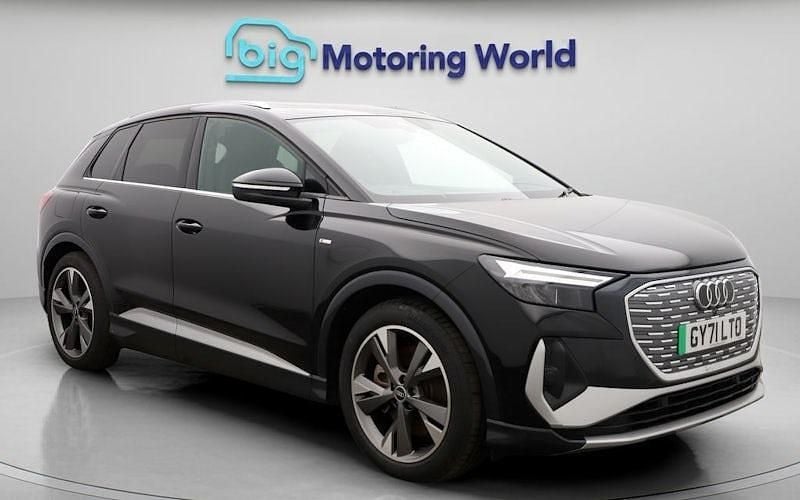 Used 2023 Audi Q4 e-tron S-Line SUV | £23,800 (Super price) - Image 1/4
