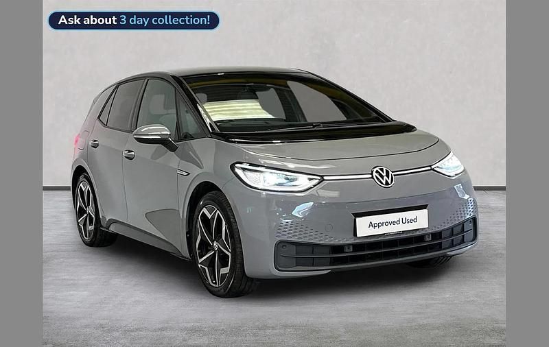 Used VW ID.3 Pro 150 kW (204 HP) 2021 Grey Hatchback