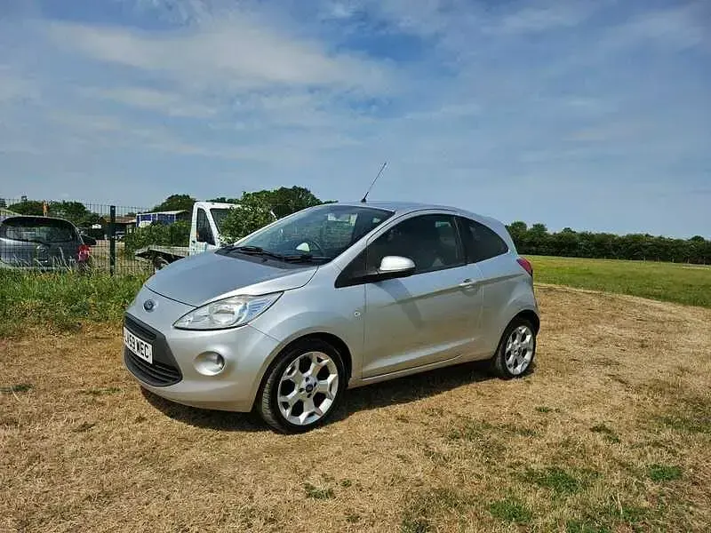 Used Ford Ka Zetec 69 HP (50 kW) 2010 Silver Hatchback