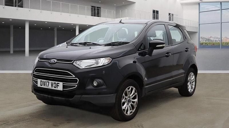 Black Used 2017 Ford Ecosport Zetec SUV | £4,995 (Fair price) - Image 1/4