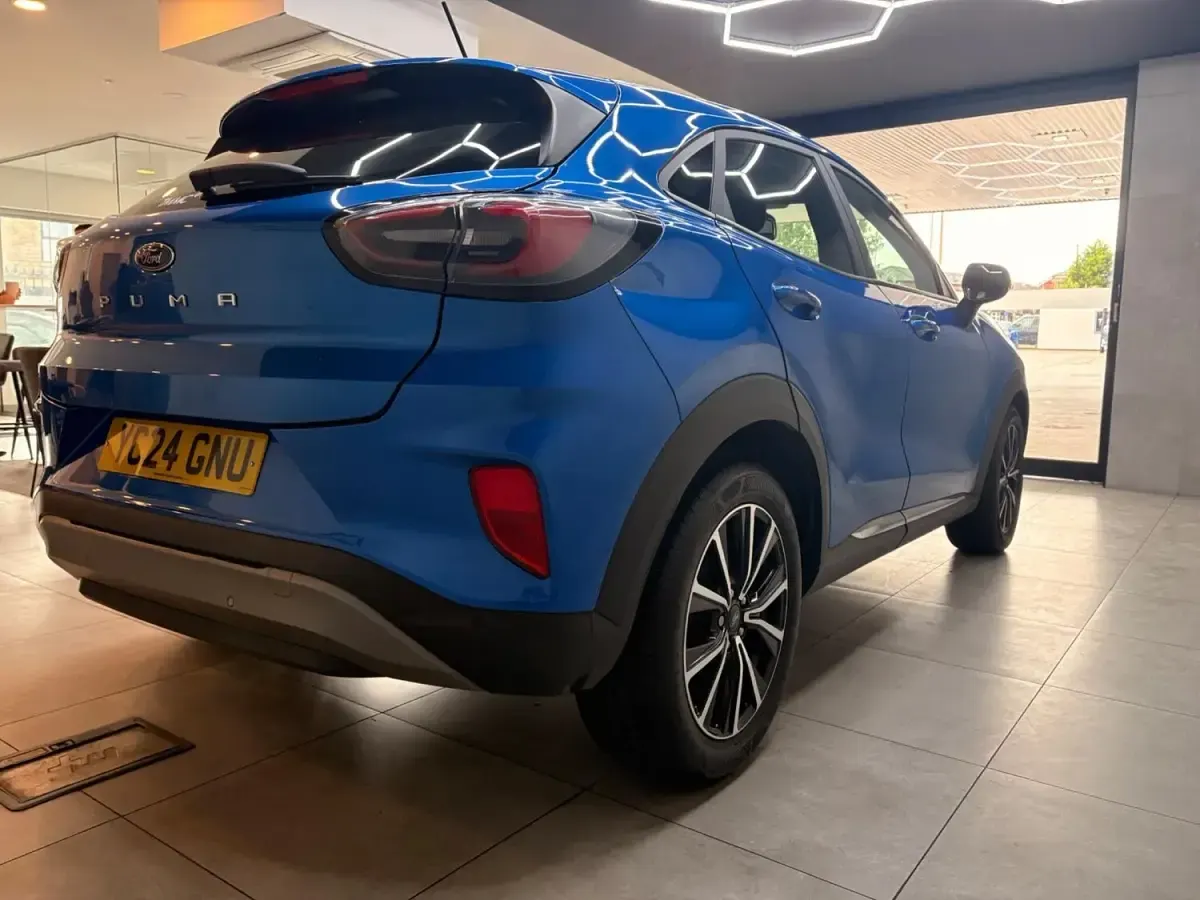 Used Ford Puma Titanium 125 HP (91 kW) 2024 Blue SUV