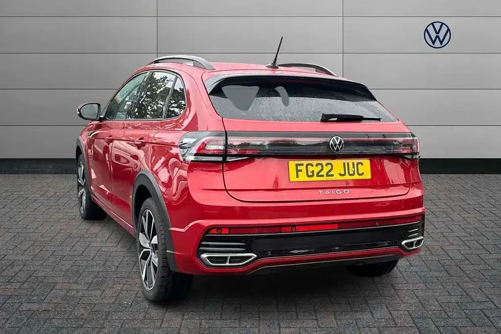 Used VW Taigo R-line 150 HP (110 kW) 2022 Red SUV