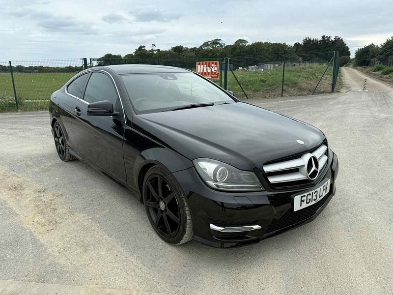 Black Used 2013 Mercedes C180 AMG Coupe | £3,995 (Super price) - Image 1/4